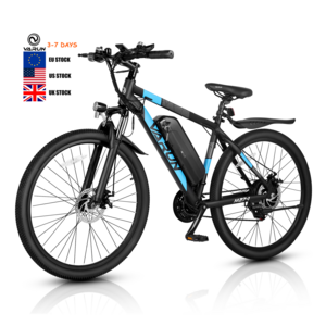 UK EU Warehouse Stock 500W Electric Mountain  Bike 48V 13AH Long Rang USB Port City Best Adults Electric Bicycle With APP