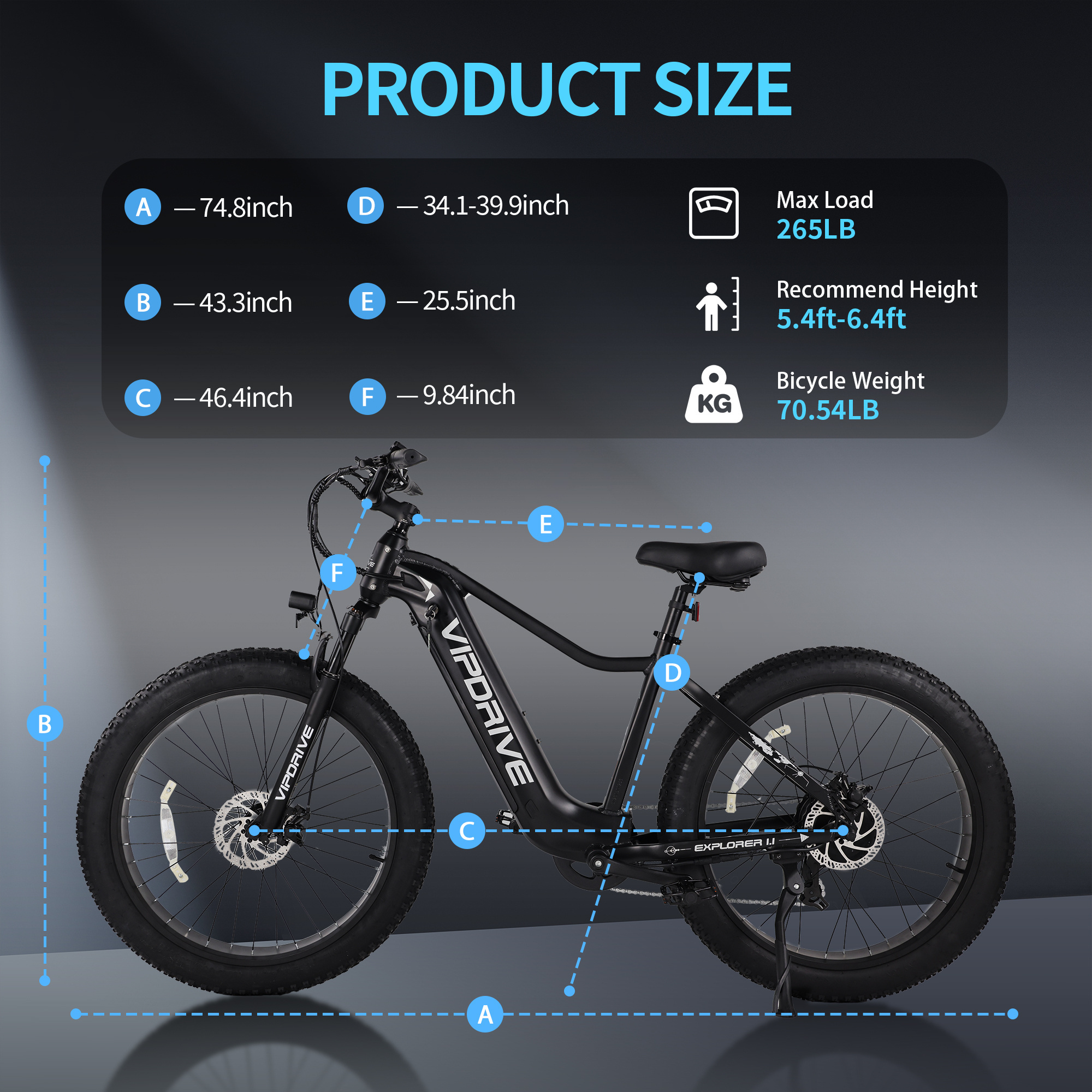 48V 15AH 750W Lithium battery 26 Inch Fat Tire Mountain Ebike Multi Mode LCD Display Sport Ebike For Adults