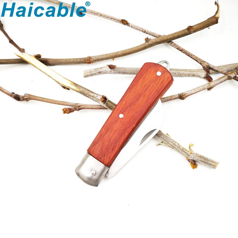 KC-507K cutter shanghai wire stripping garden graft tool High quality cable knife cable stripper tools