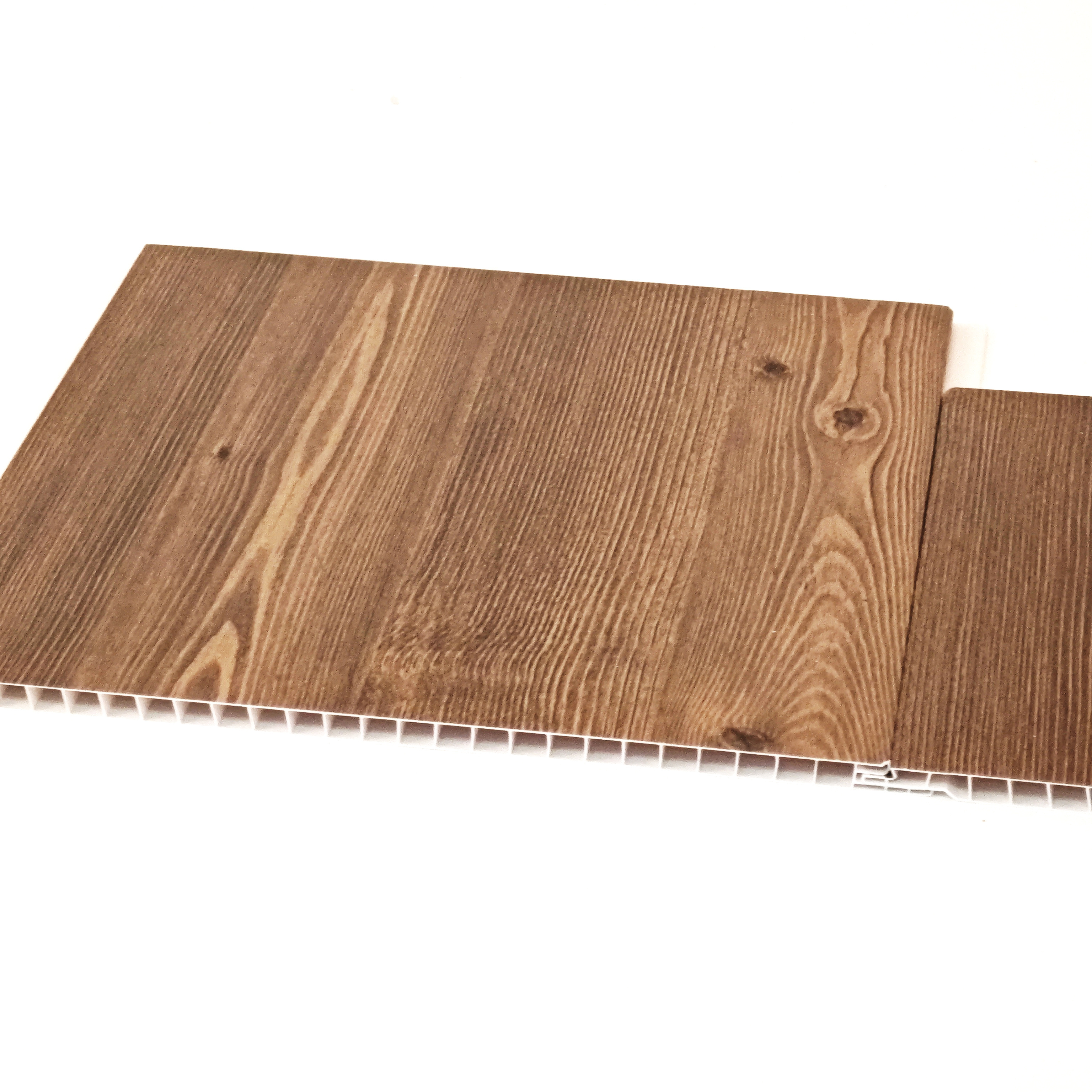 Chaojia china waterproof soundproof plank and wall panel wooden color new design pvc ceiling panels