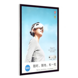 Customized Movie Theater Sign Cinema Poster A1//A2/A3/A4 Aluminum Poster Frame  Ultra Thin Advertising Led Light Box