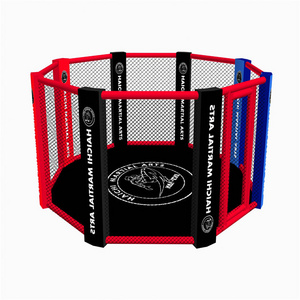 Large Size octogone mma cage} For Boxing Competition