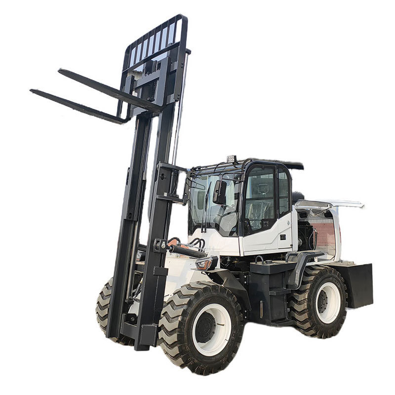 Customized 2024 new 4x4 multifunctional side loader diesel forklift optional accessories manual forklift truck price