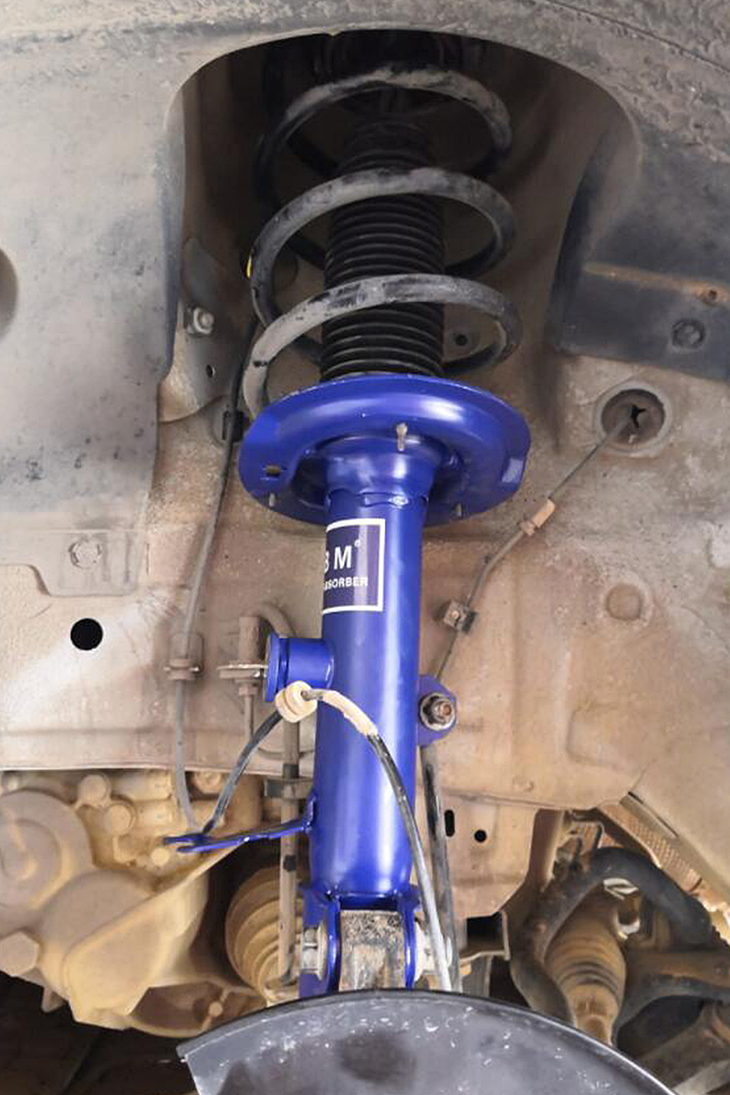 ABM auto parts air suspension system strut adjustable shock for Jeep Cherokee customized shock absorber modification