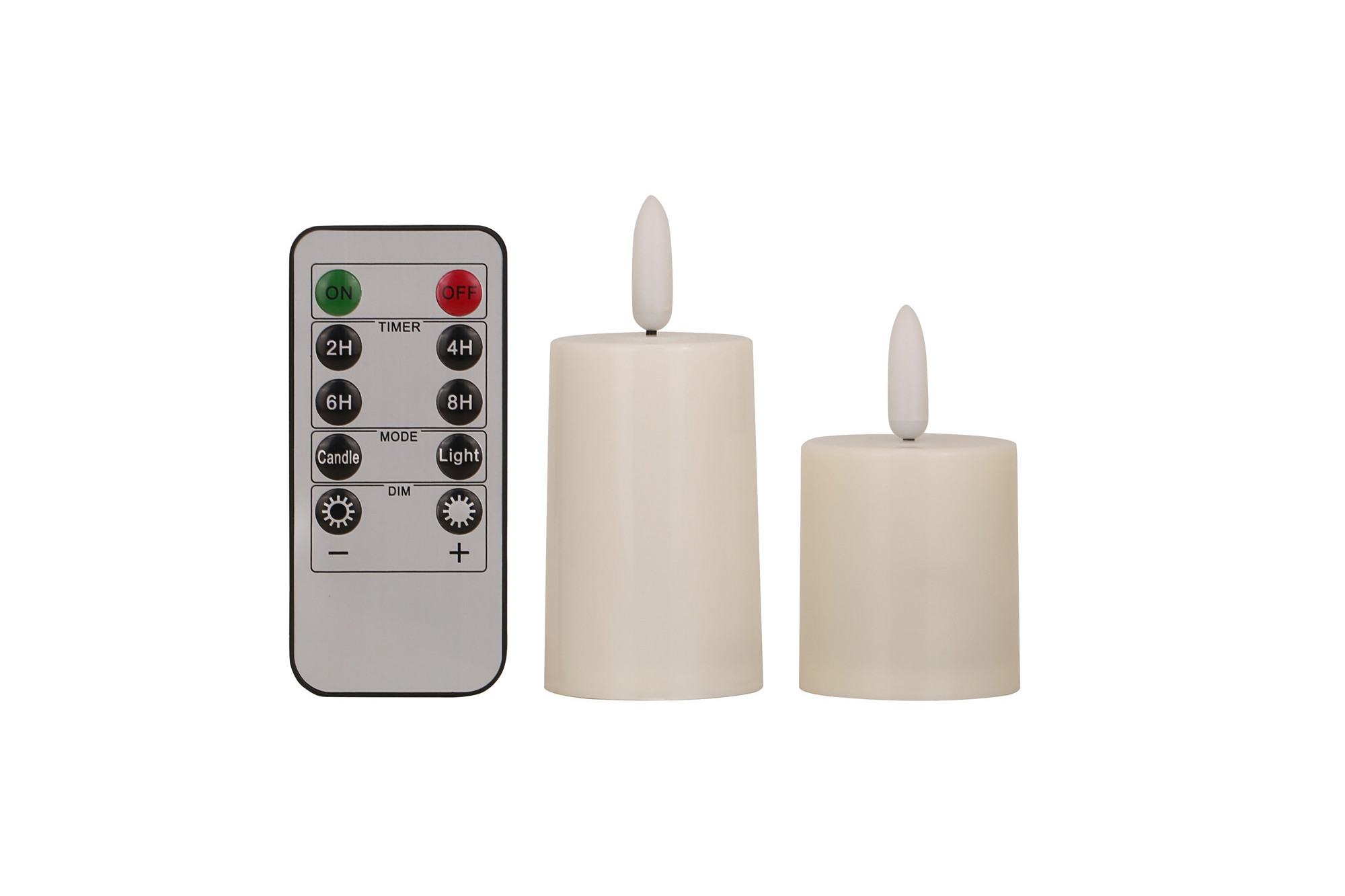 wholesale 3d flame Rechargeable Base Led candle set Flameless Electronic tea light with remote control