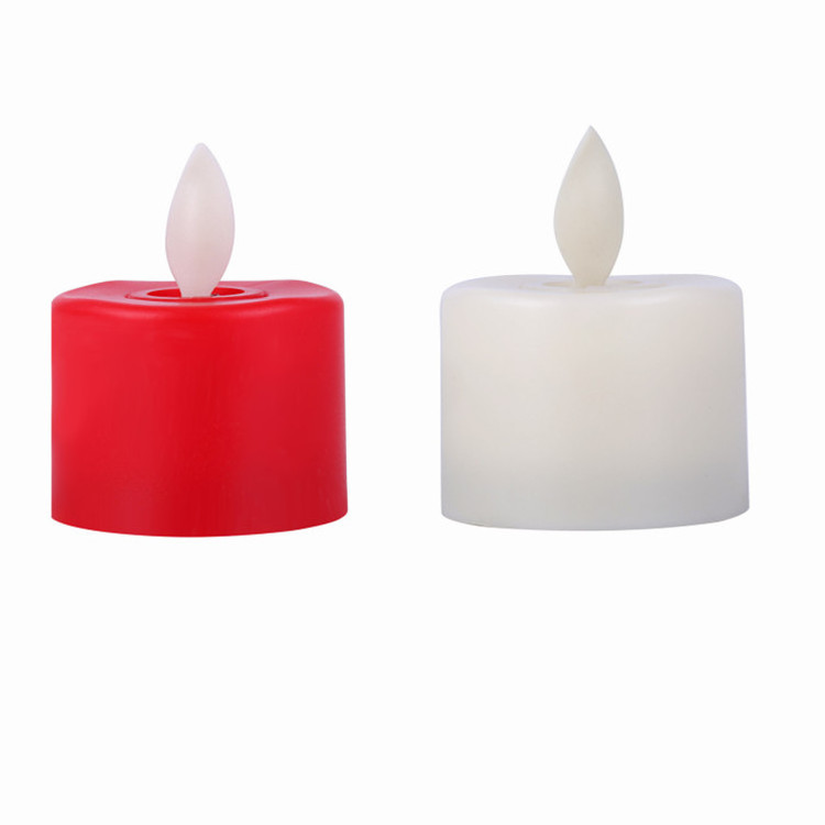 CR2032 Battery Operated Flameless LED Tea Light candle flickering electronic candles