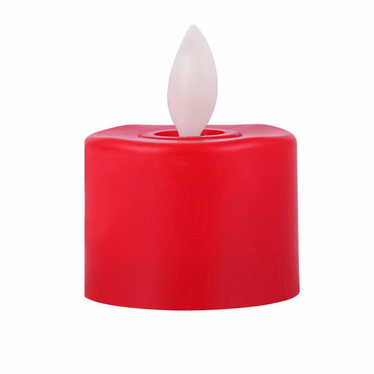 flameless flickering Bougies led candles with moving flame tea light with battery operated electronic candles