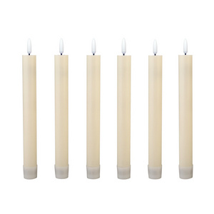 flameless taper led candles with moving flame window light flickering 3d electronic candles with remote control