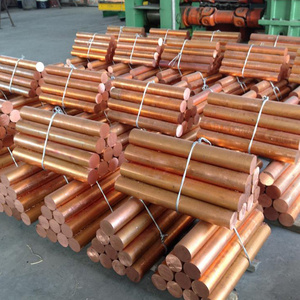 6mm red copper round bars 99.9% brass copper bar rod price per kg