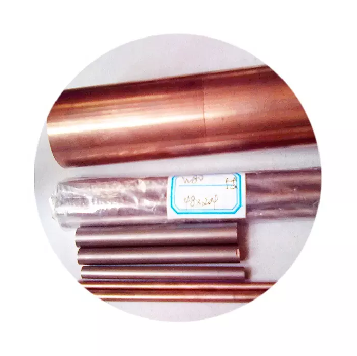 W/Cu 90/10 85/15 80/20 75/25 70/30 60/40 Tungsten(Wolfram) Copper Alloy Round Bars/Rods Price per kg