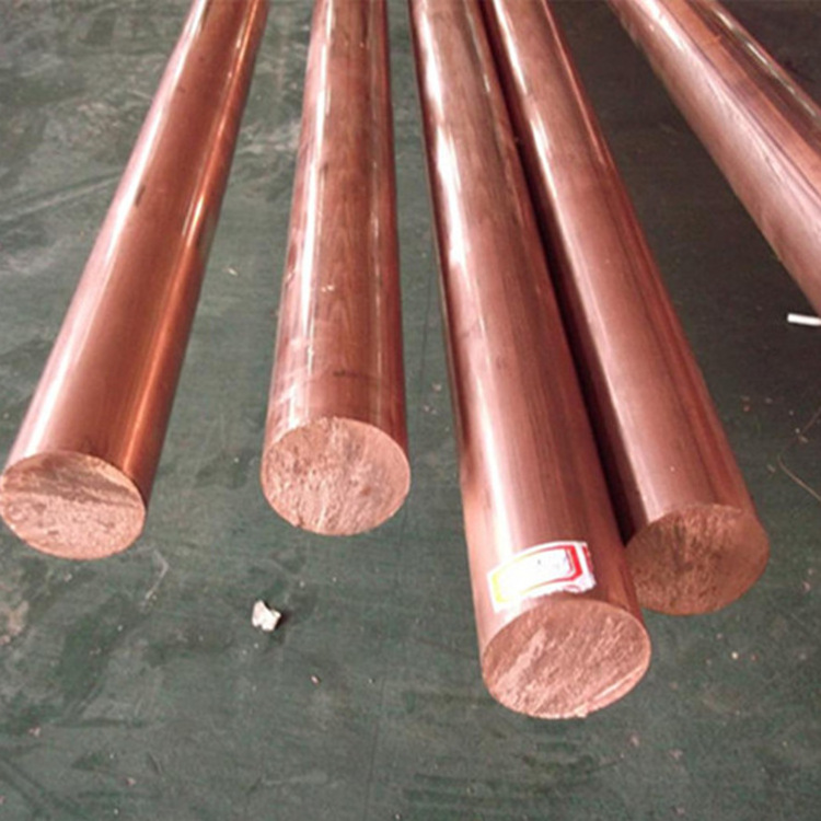 6mm red copper round bars 99.9% brass copper bar rod price per kg