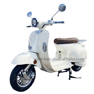 EEC/COC Retro Classic Electric Scooter 3000W European 72V Lithium  electric motorcycle vespa