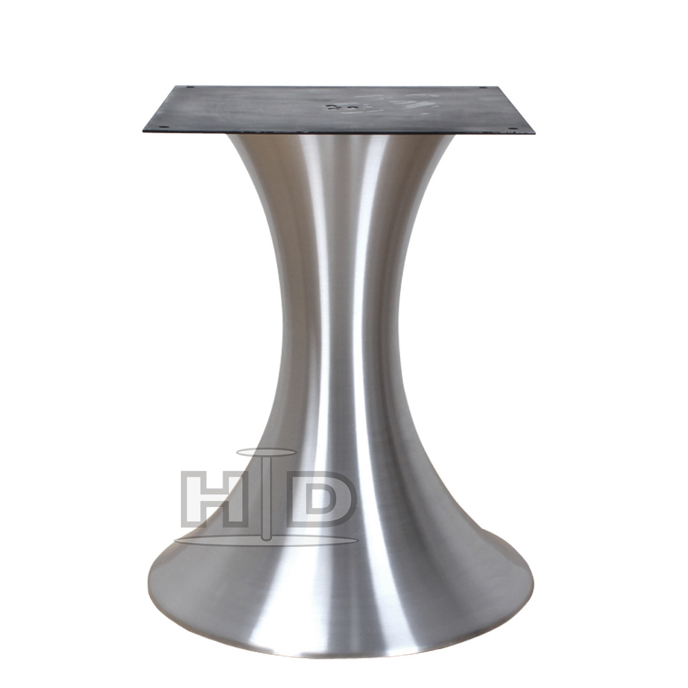 Wholesale Dining Table White Leg Saarinen aluminum brass bronze rose gold Tulip Base for Sale