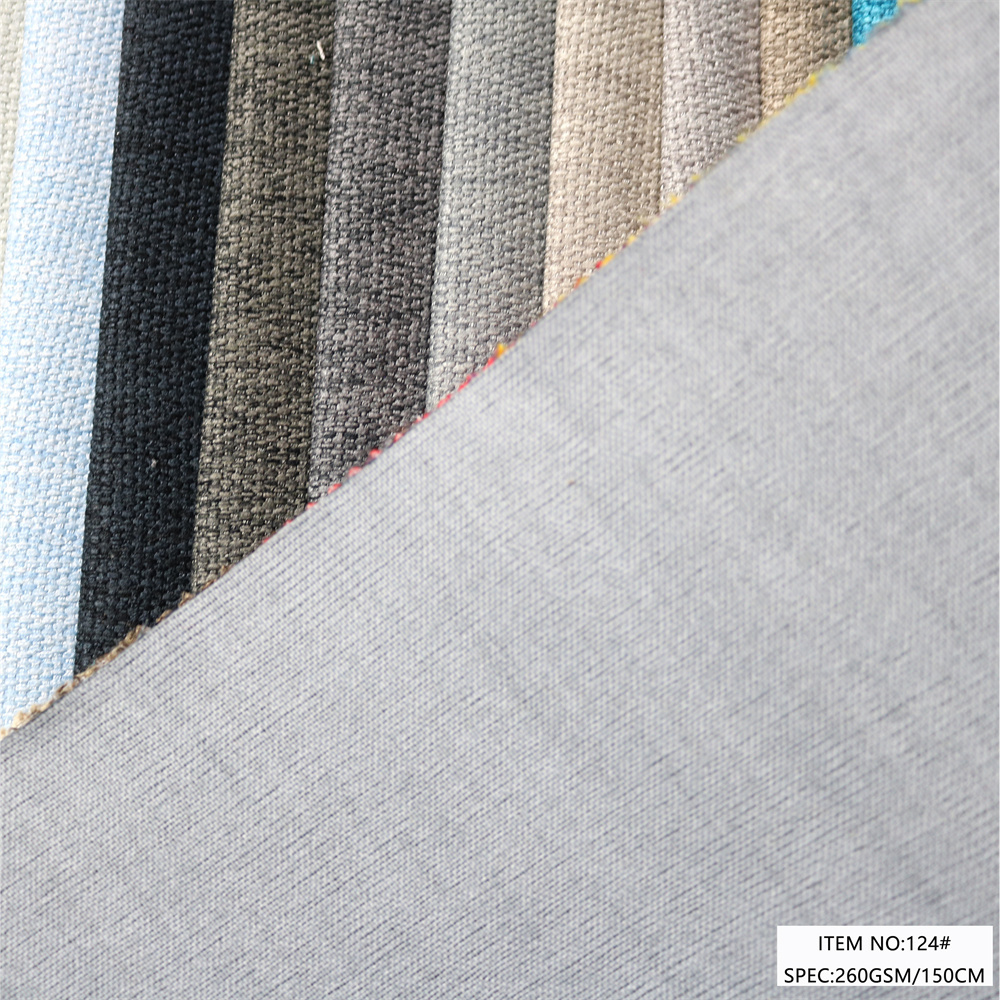 Factory wholesale custom wholesale cheap price linen sofa upholstery fabric polyester upholstery solid linen fabric