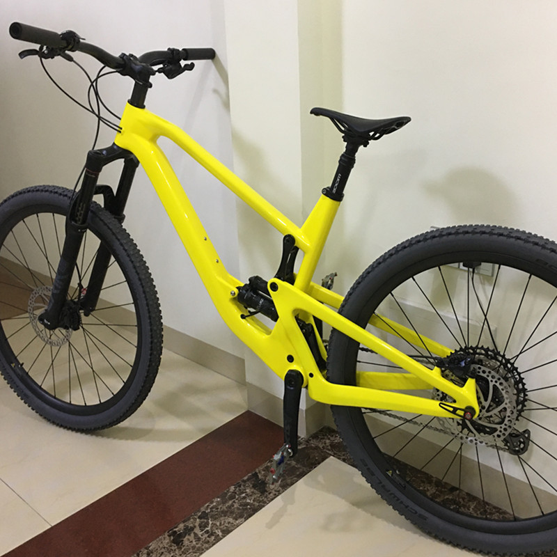 China factory 12S T1000 carbon fiber bicycle 160mm travel 29er full suspension mtb mountain bike 29