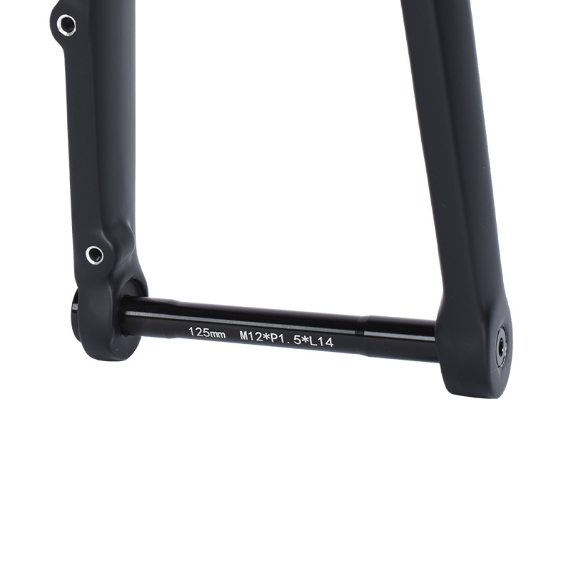 Tideace Carbon fiber T1000 disc brake super light bicycle frames with Integrated handlebar