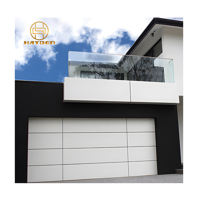 Hayden Manufacturer Wholesale Modern High Quality Woodgrain aluminum composite luxury garage doors