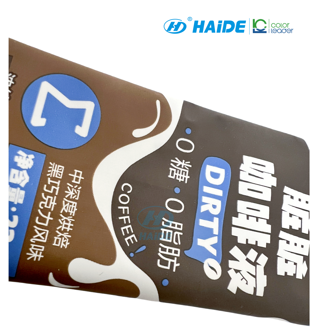 Custom printing matte finish pasteurizing aluminum foil laminated easy tear open barrier coffee sachet packaging