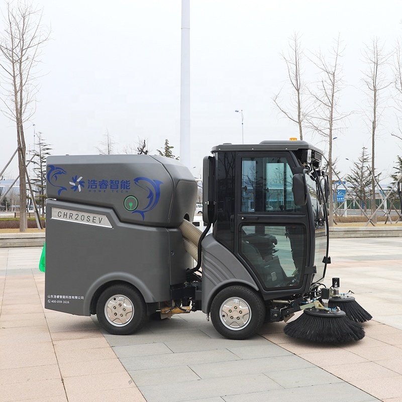 Mini street road outdoor cleaning machine Sweeper Cleaning Truck