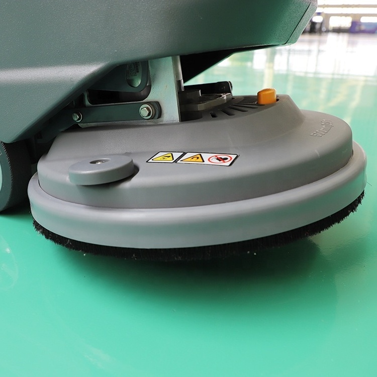 Brush industry cleaning machines walk-behind hand push floor scrubber dryer  scrubber of push type