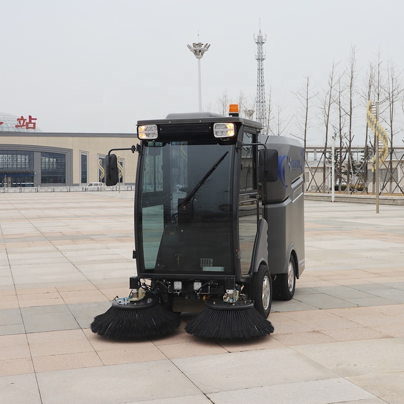 Mini street road outdoor cleaning machine Sweeper Cleaning Truck