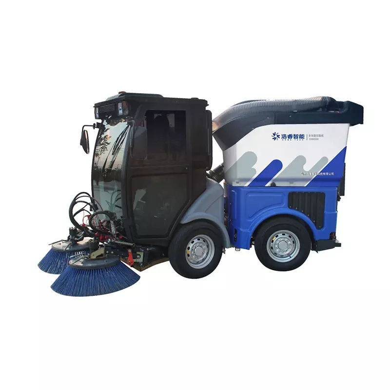 Factory direct supply Electric muiti functional Street Vacuum Wheel Steering Road Sweeper Cleaning Machine China Road Sweeper