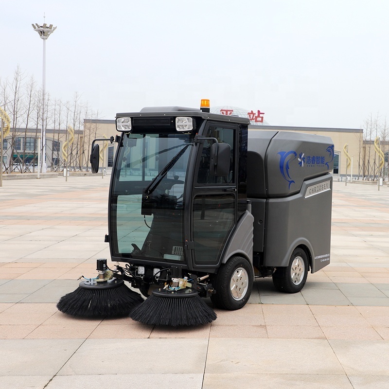 Mini street road outdoor cleaning machine Sweeper Cleaning Truck