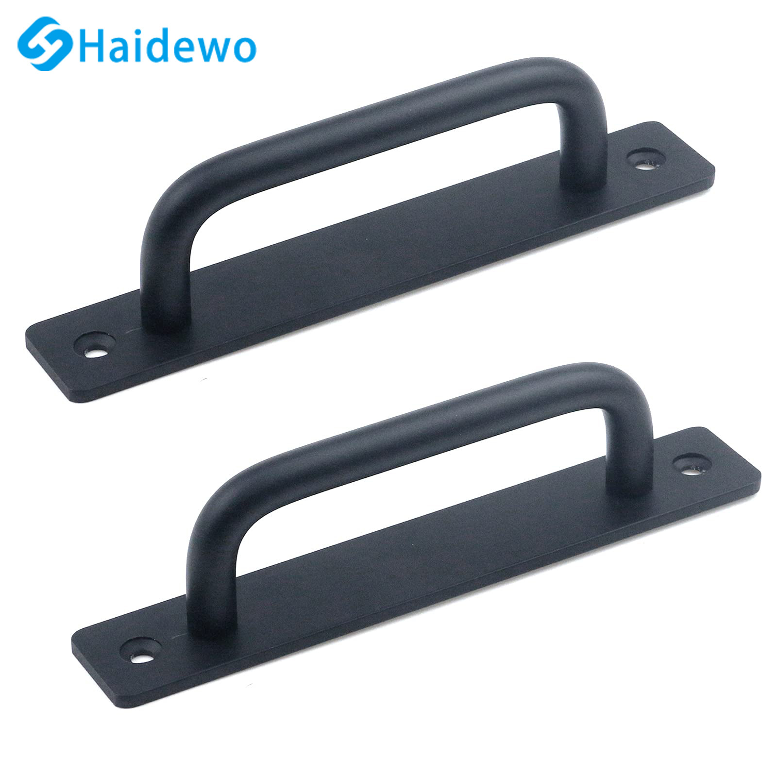 Haide Furniture Hardware Aluminum Alloy Sliding Cabinet Drawer No Drill Interior Door Handle