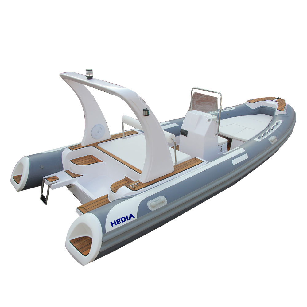 CE 20ft 6m luxury patrol boat rib 600 center console inflatable boats for sale inflatable sailboat rib boat outdoor plastic hard