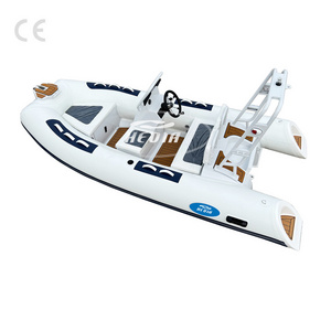 360 rib dinghy center console hypalon aluminum hull 3.6m small aluminum boat for sale