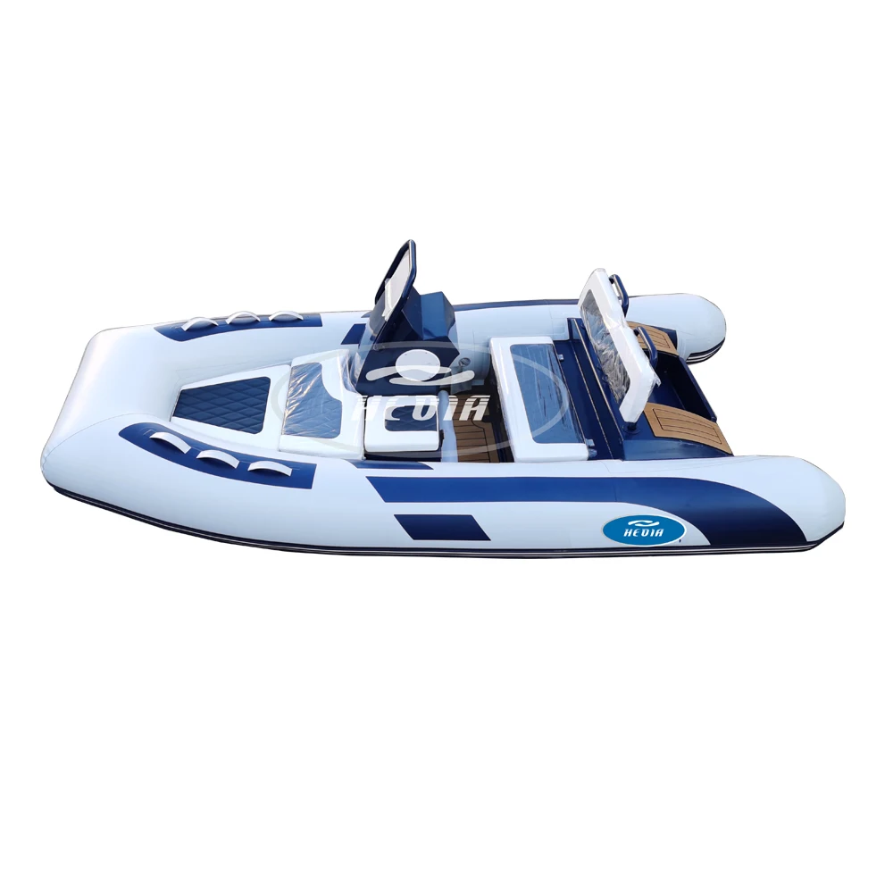 CE China Hedia 11ft 330cm high speed sport 330 360 fishing boat inflation solar high quality aluminum hull inflatable boat