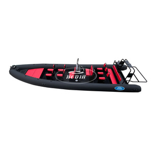 32FT Achilles Hypalon Rib Boat 960 with Aluminum Hull Bottom for Scuba Diving