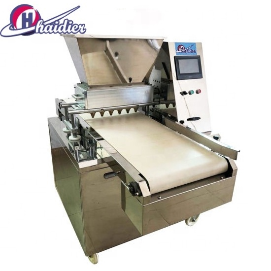 Automatic cookie maker/double puff cookie forming machine/fortune cookie forming machine