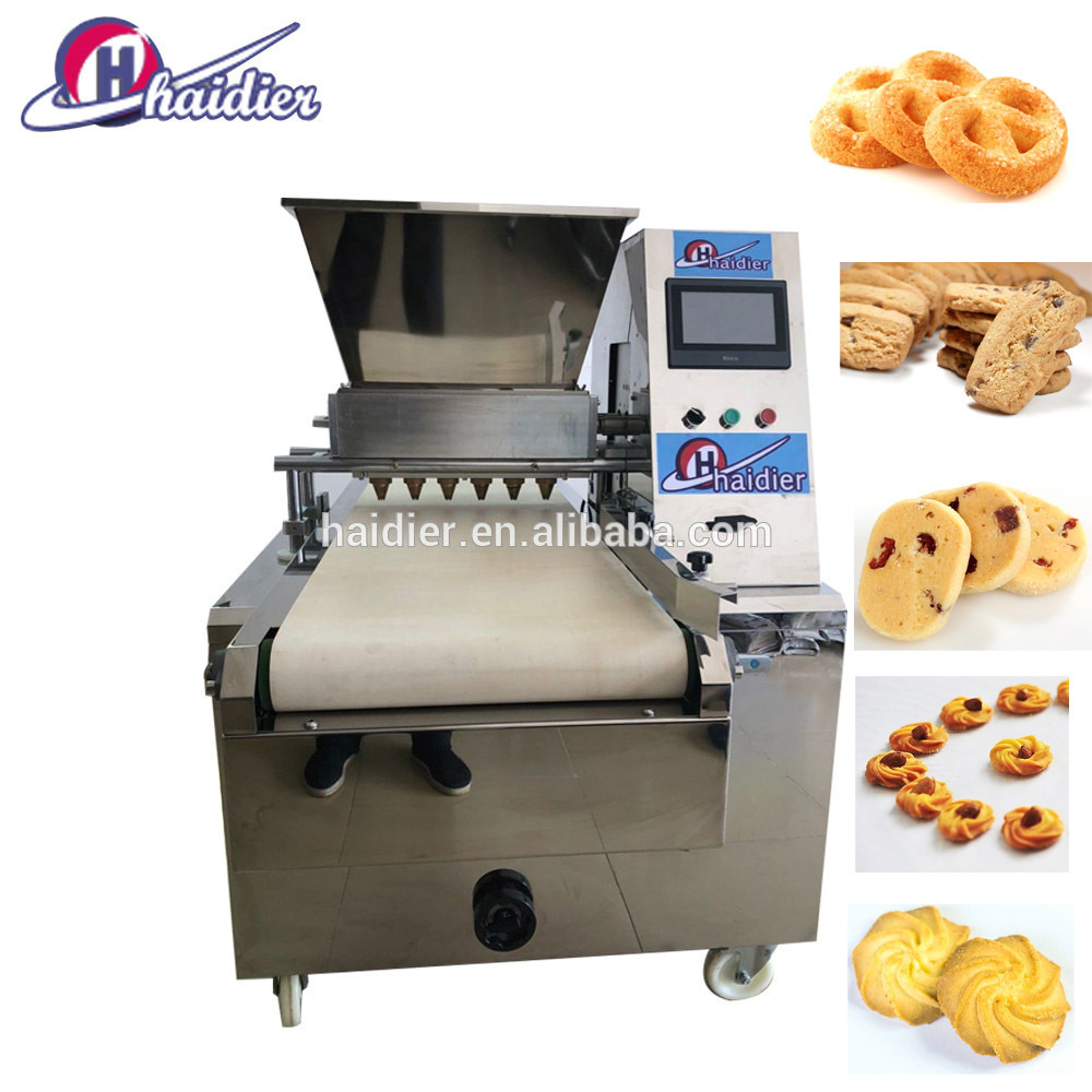 Automatic cookie maker/double puff cookie forming machine/fortune cookie forming machine