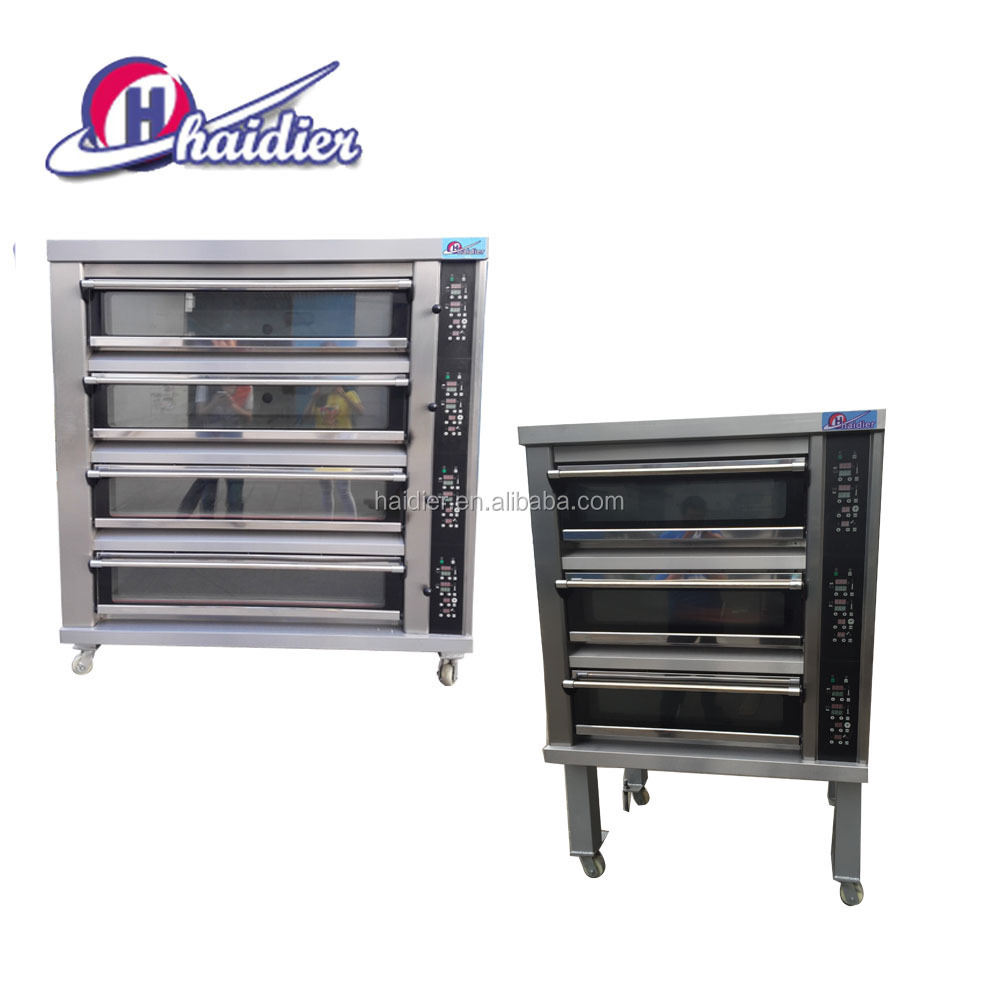 Electric Big Bakery Equipment Wood Fired Pizza Oven Gas Double Deck Oven Tandoor Oven Price