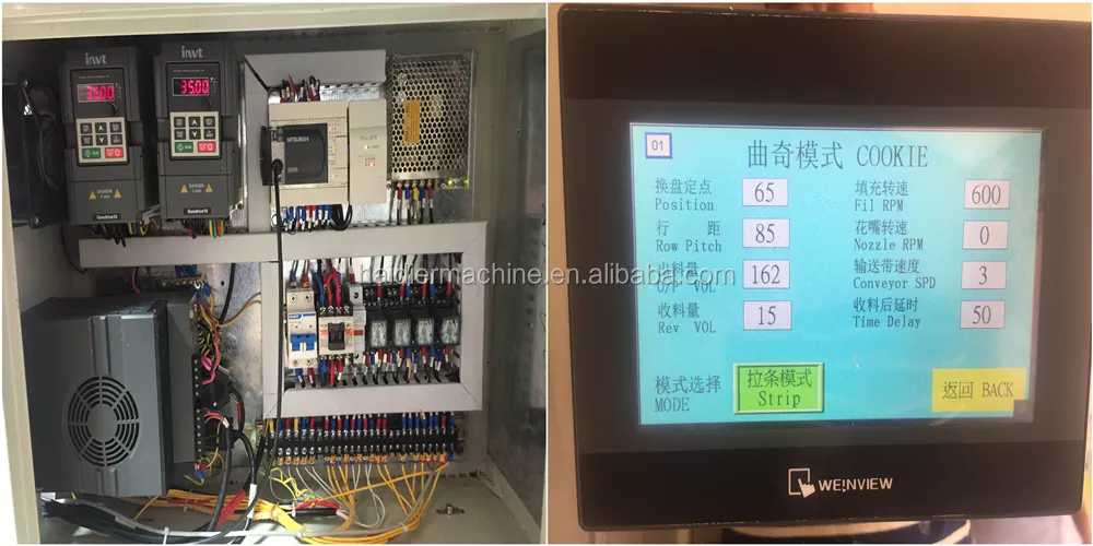 Automatic cookie maker/double puff cookie forming machine/fortune cookie forming machine