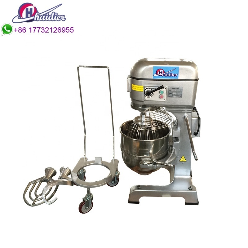 20 litres  Stainless steel  planetary mixer for food and dough mixer machine for mixing egg and cake planetary mixer