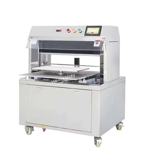 Haidier Frozen Cake Layer Slicer,Ultrasonic Wed Cake Cut Machine Blade Cake Cutter