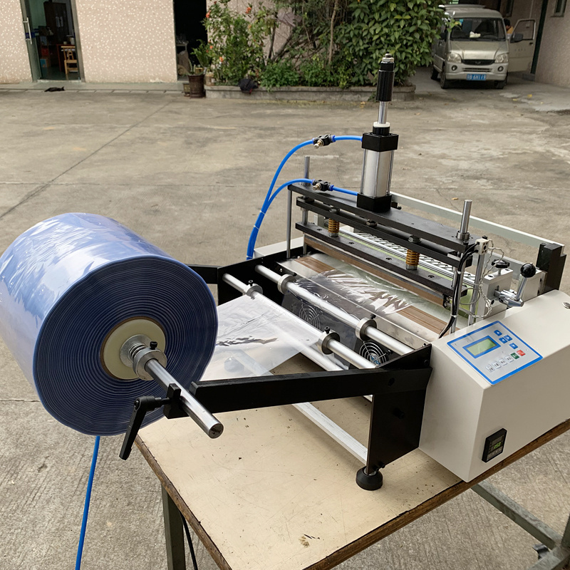 Plastic Bag Making Machine Heat Sealing Cold Cutting Bottom Sealing Roll To Sheet Polythene Bag Cutting And Sealing Machine