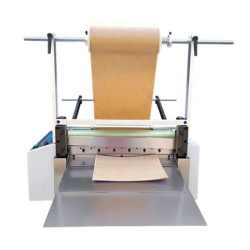 Automatic Roll To Sheet 2 in 1 Paper Laminating And Cutting Machine For Adhesive Sticker Release Paper