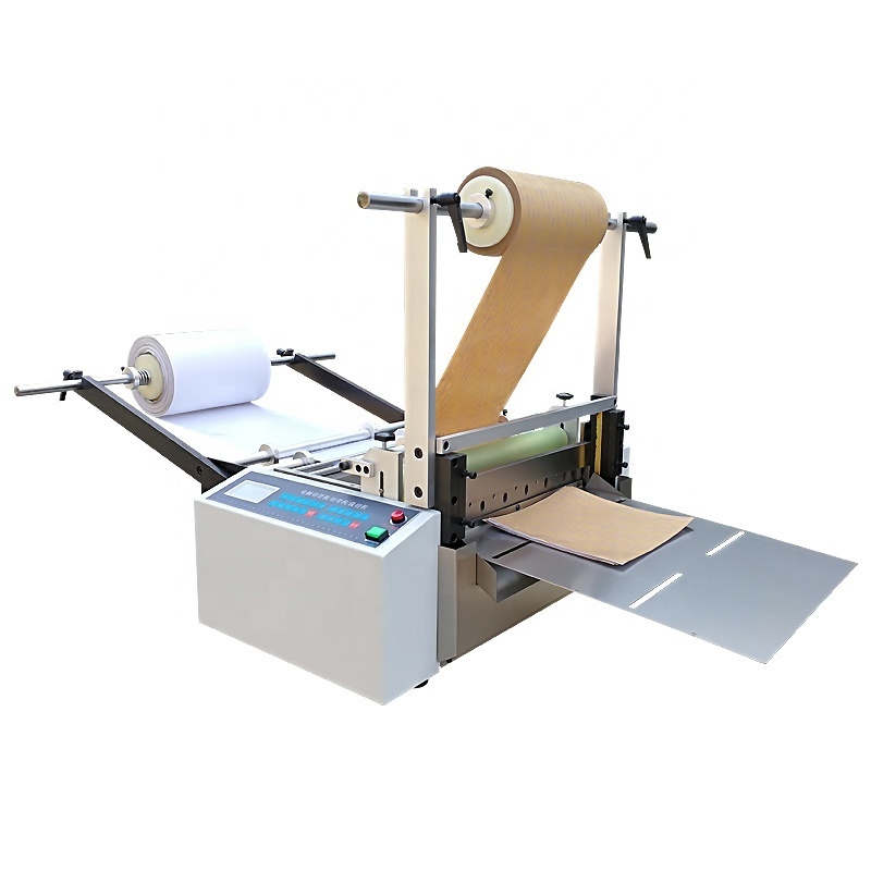 Automatic Roll To Sheet 2 in 1 Paper Laminating And Cutting Machine For Adhesive Sticker Release Paper