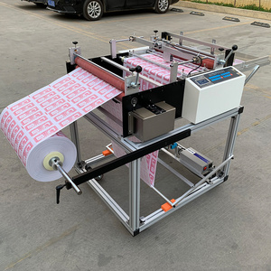 Fully Automatic Roll To Sheet PET Film Cutting Machine Roll Unwinding Machine A4 Slitting Cutter Machine With Factory Price