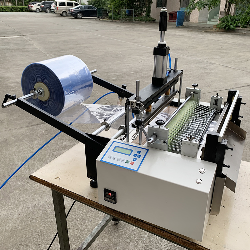 Plastic Bag Making Machine Heat Sealing Cold Cutting Bottom Sealing Roll To Sheet Polythene Bag Cutting And Sealing Machine