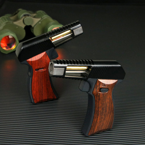 Multi-purpose Torch gun lighter high temperature high power direct blue flame lighter windproof cigar lighter