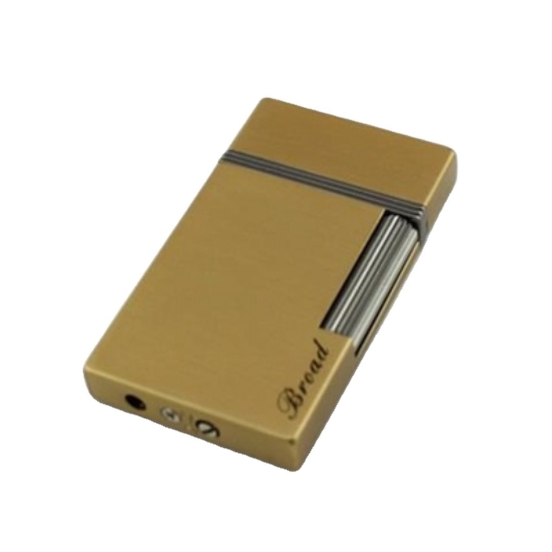 New Style Of Men's Ultra-thin Open Fire Personalized Lighter Custom Lighter Windproof Lighter