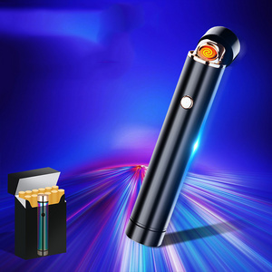 Gypsophila portable usb mini lighter flameless windproof Tungsten touch lighter for cigarette