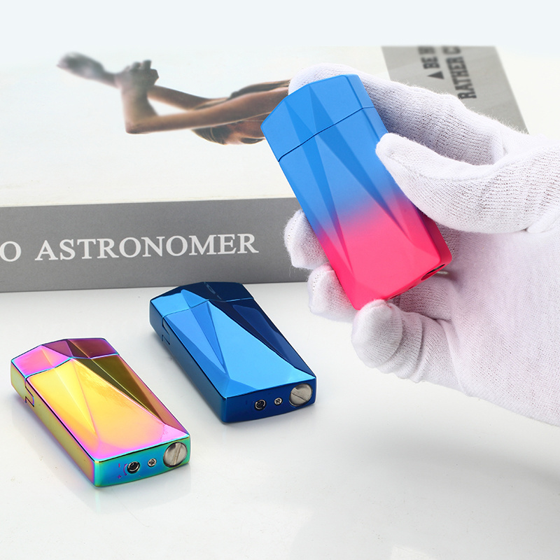 Lighter Recyclable New Automatic Rotating Lighter Gifts with Recyclable Inflatable Gas ...