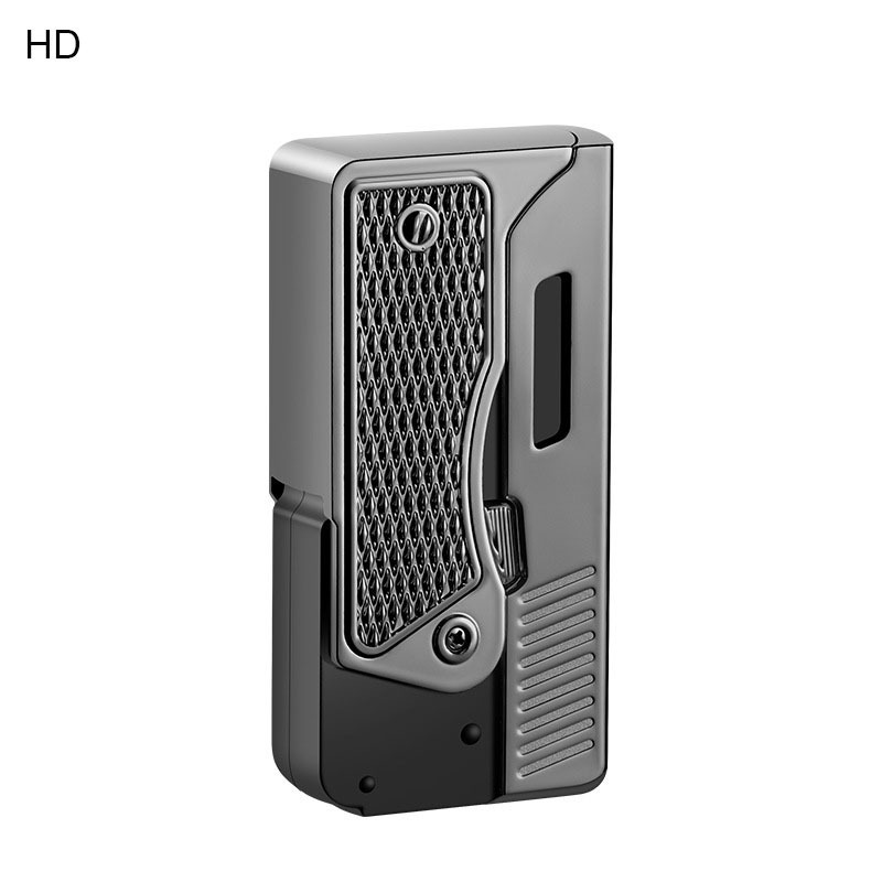 New deformation dual-use electronic gas lighter gun shape lighter USB charging lighter