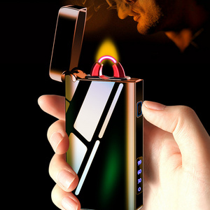 2023 Cigar Strong Arc Lighter Custom Logo Electric USB Rechargeable Lighter Type-Celectric lighter for cigars