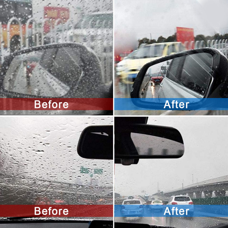 Mirror For Car Glass Ceramic Coating  Windshield Wiper Coating Car Glass Repair Kit Anti Fog Ceramic Car Coating